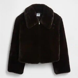 Faux Fur brown jacket